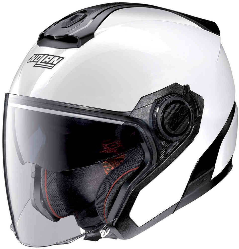 N40-5 Special 2023 Реактивный шлем N-Com Nolan, белый