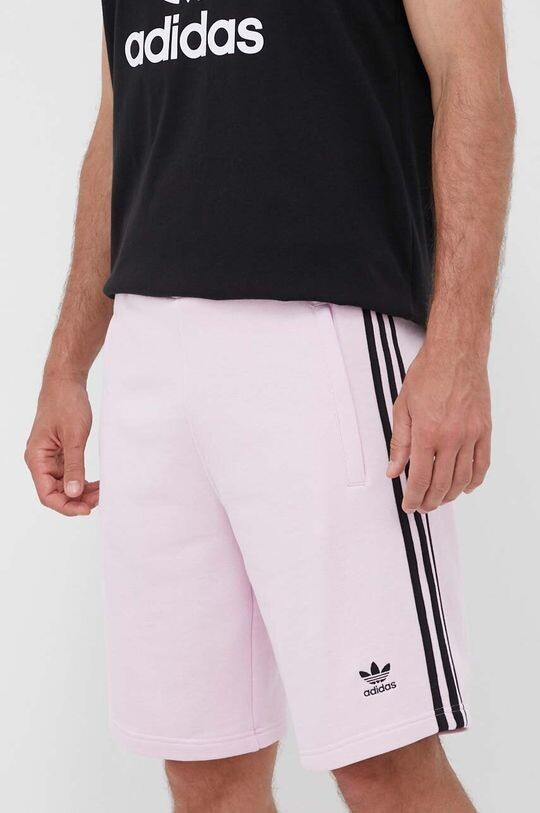 

Хлопковые шорты adidas Originals, розовый