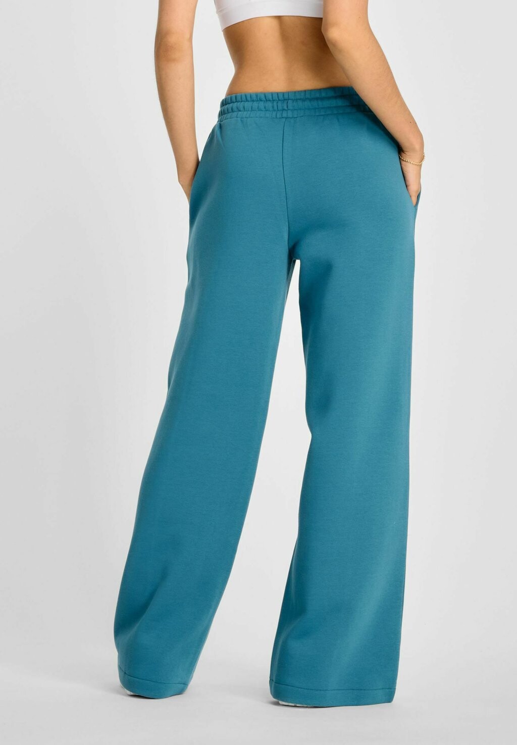 

Спортивные штаны FLEECE WIDE LEG PANT New Balance, синий