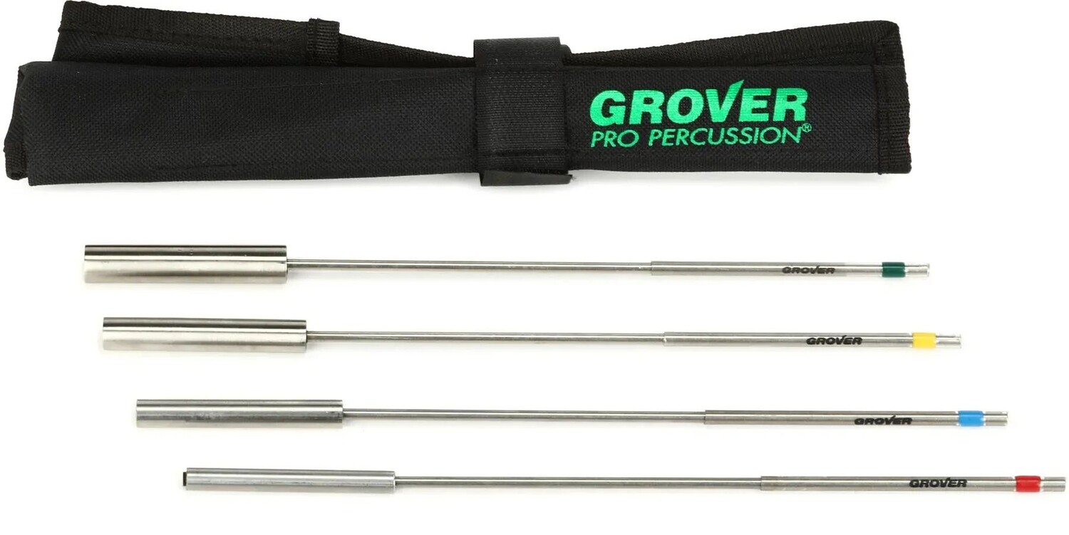 

Grover Pro Percussion Standard Трубчатый набор из 4 треугольных колотушек с футляром