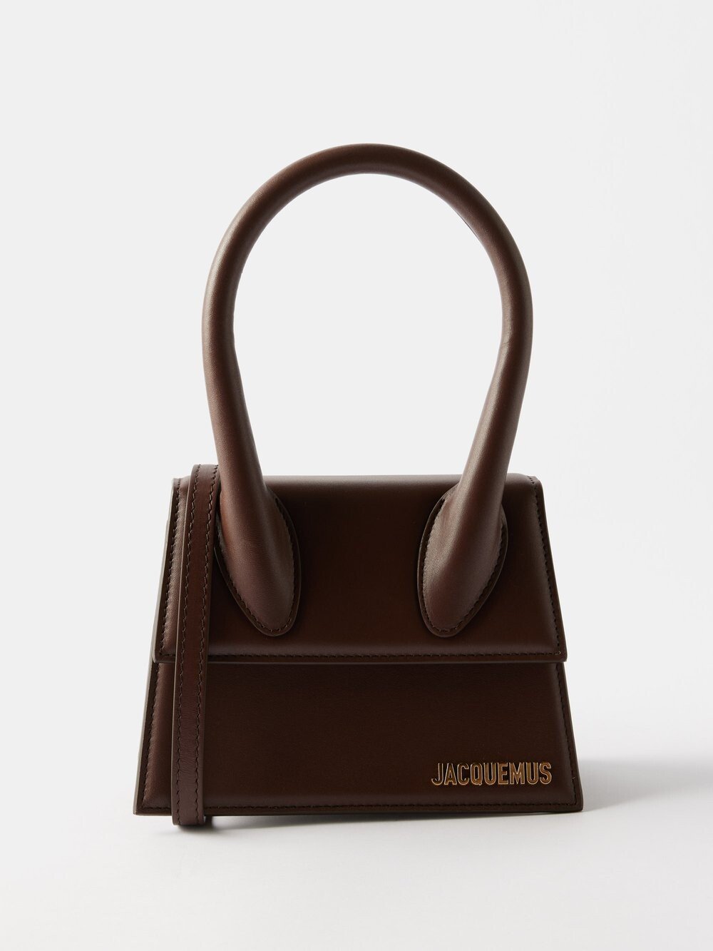 

Кожаная сумка chiquito среднего размера Jacquemus, коричневый