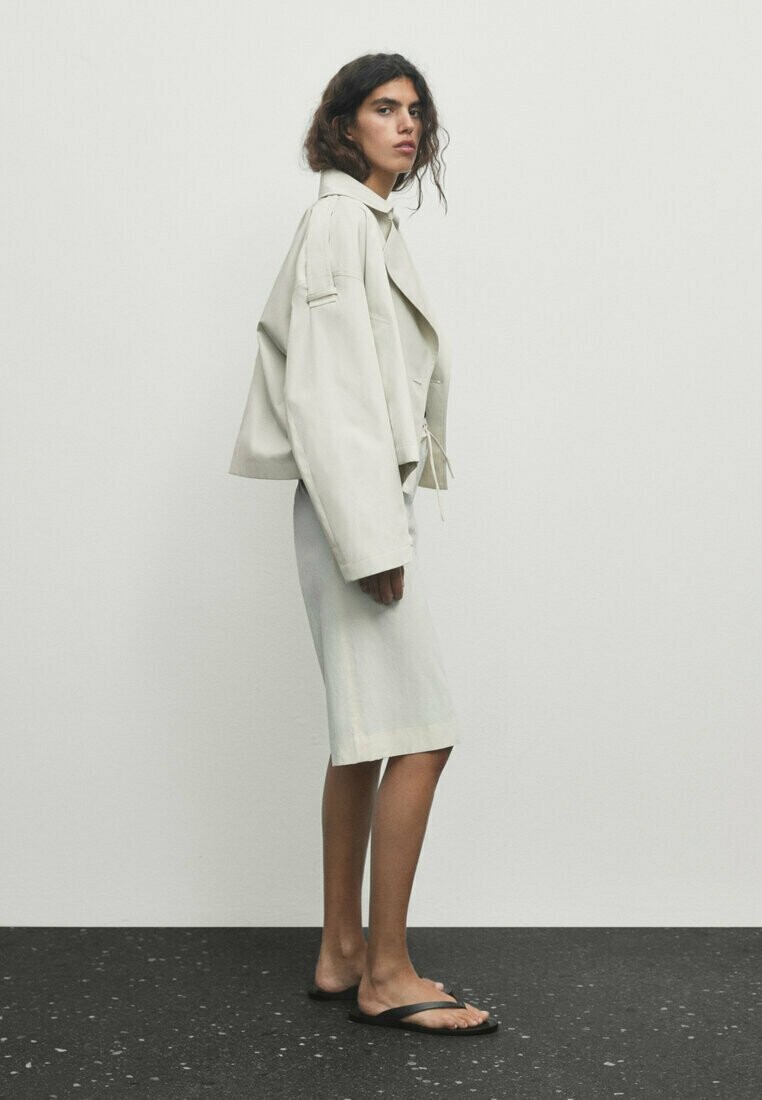 

Блейзер Massimo Dutti, белый