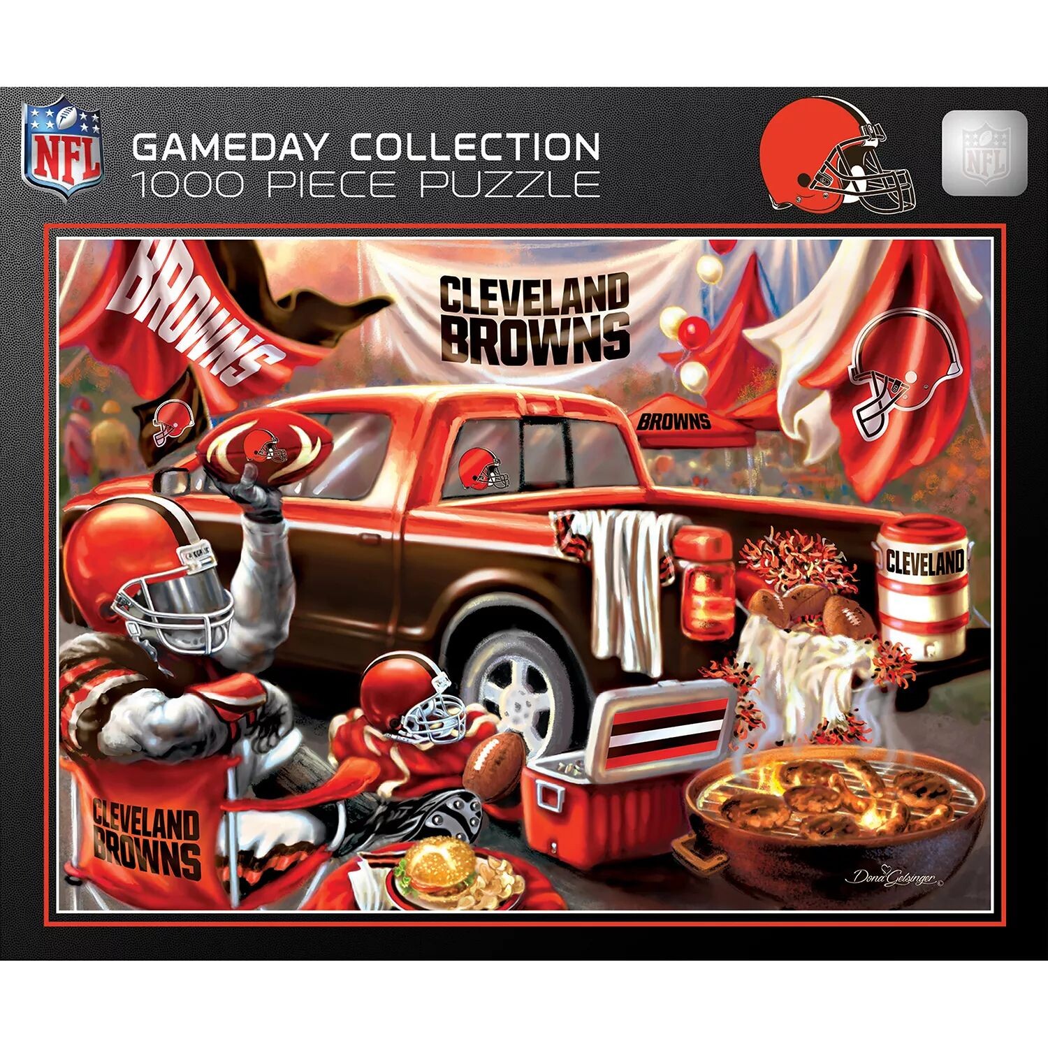 

Пазл Cleveland Browns Gameday из 1000 деталей Unbranded