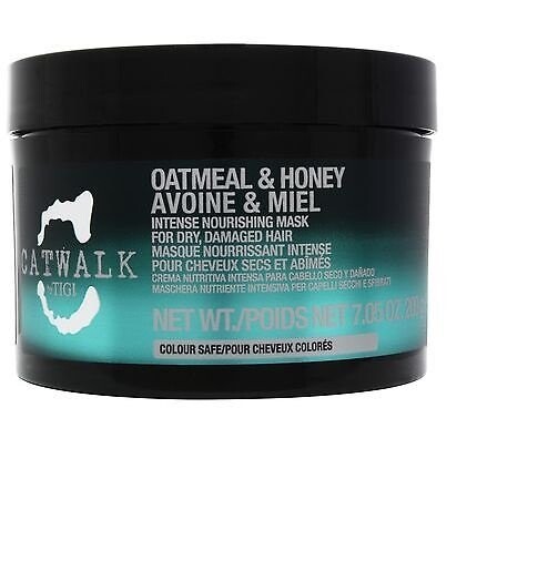 Увлажняющая маска для волос, 200 мл Tigi, Catwalk Oatmeal & Honey catwalk by tigi шампунь catwalk oatmeal