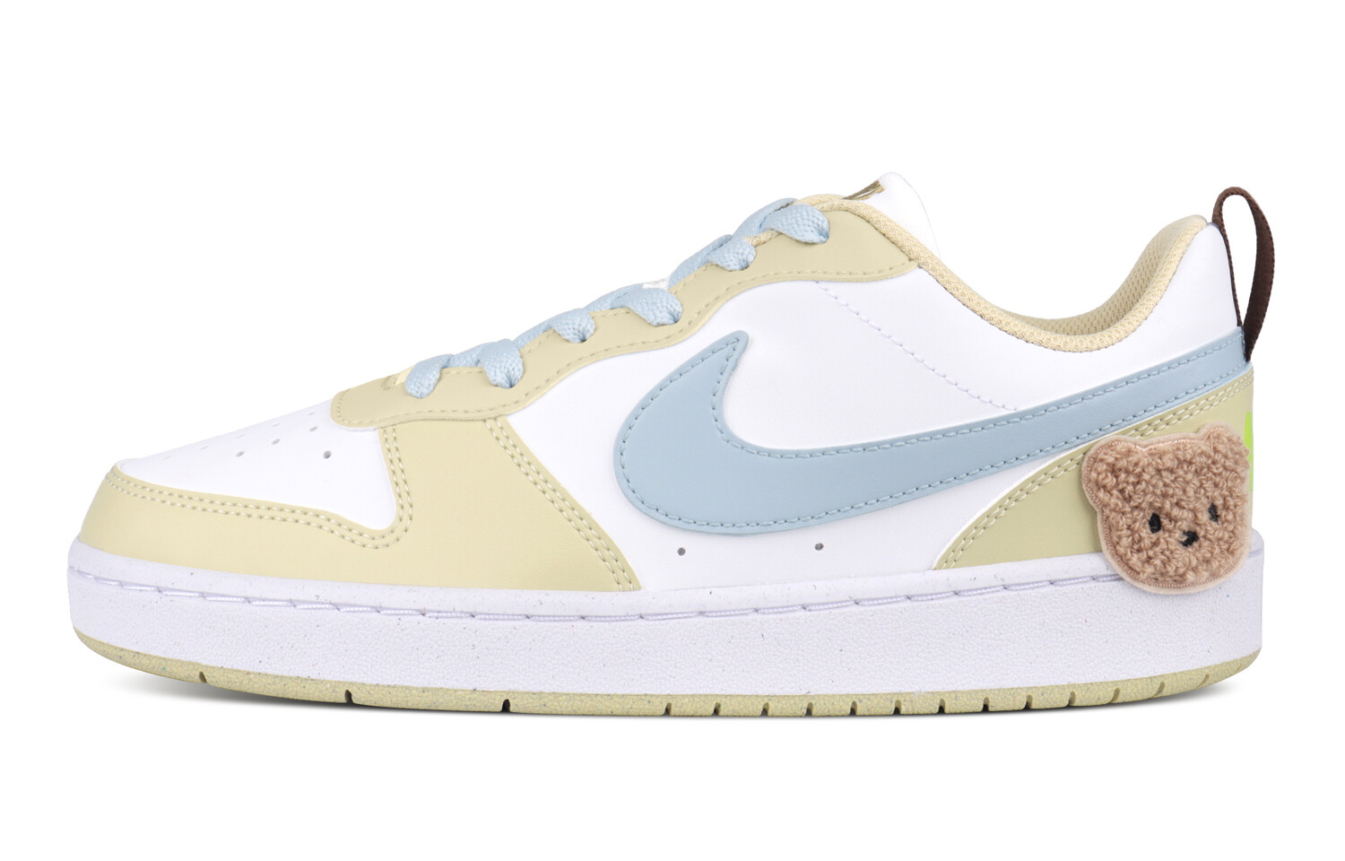 

Кроссовки Nike Court Borough Skateboarding Shoes Women's Low-top White, цвет White/Varsity Maize