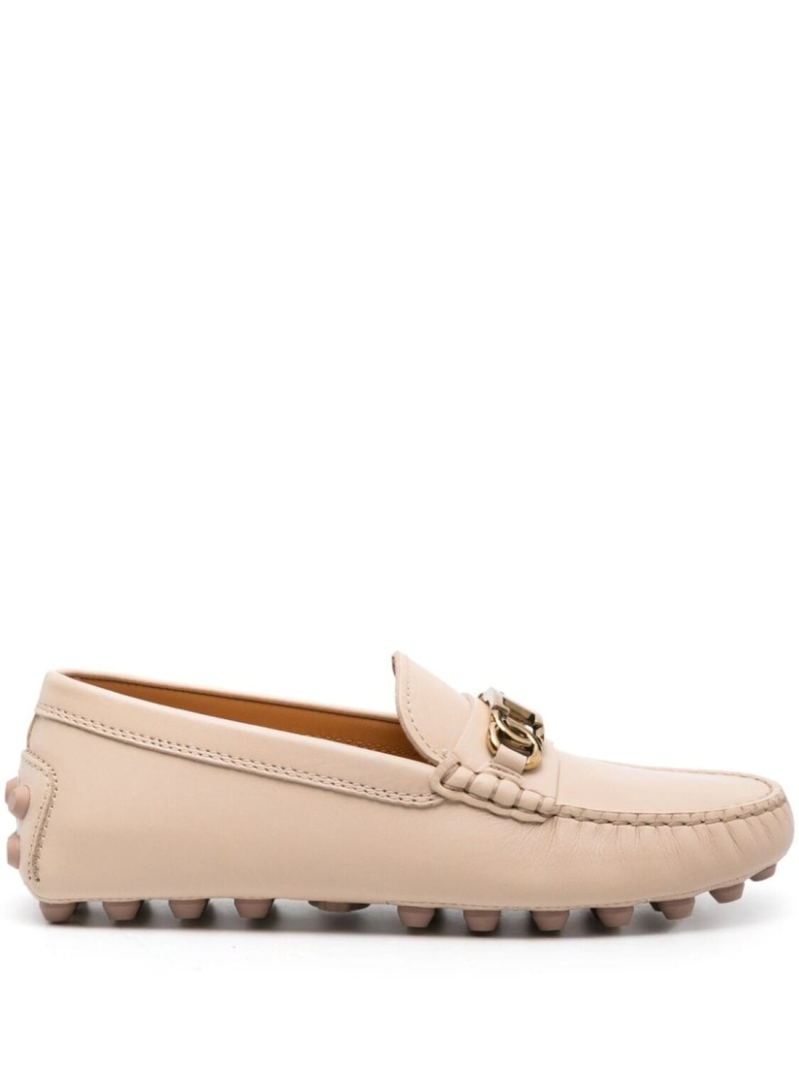

Tod's лоферы с логотипом, нейтральный цвет