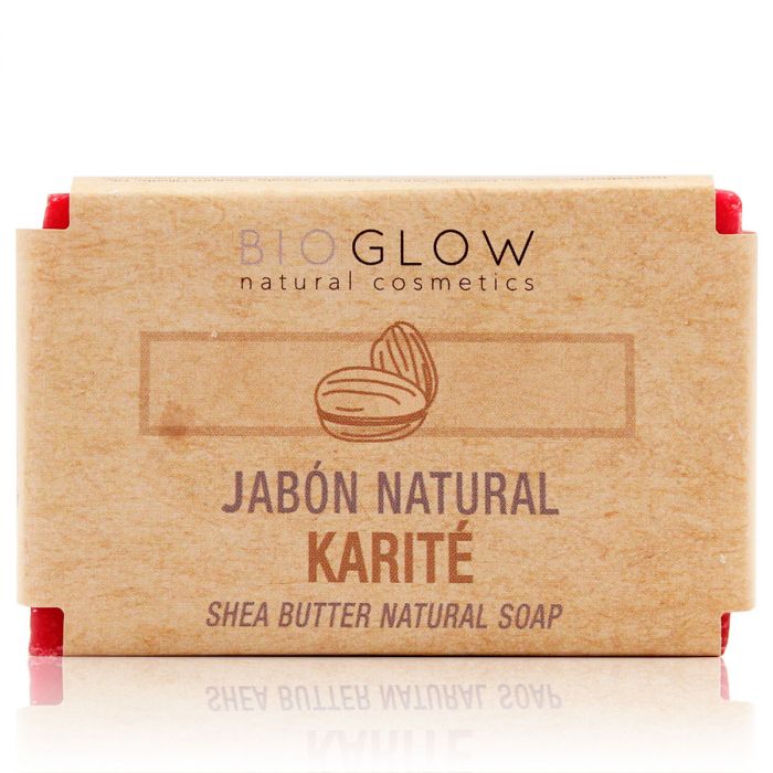 Мыло Jabón Natural Bio Glow, Karité 100% чистое натуральное мыло из оливкового масла aleppo ручной работы традиционное 1 кг увлажняющий антисептик против акне для всего тела и вол