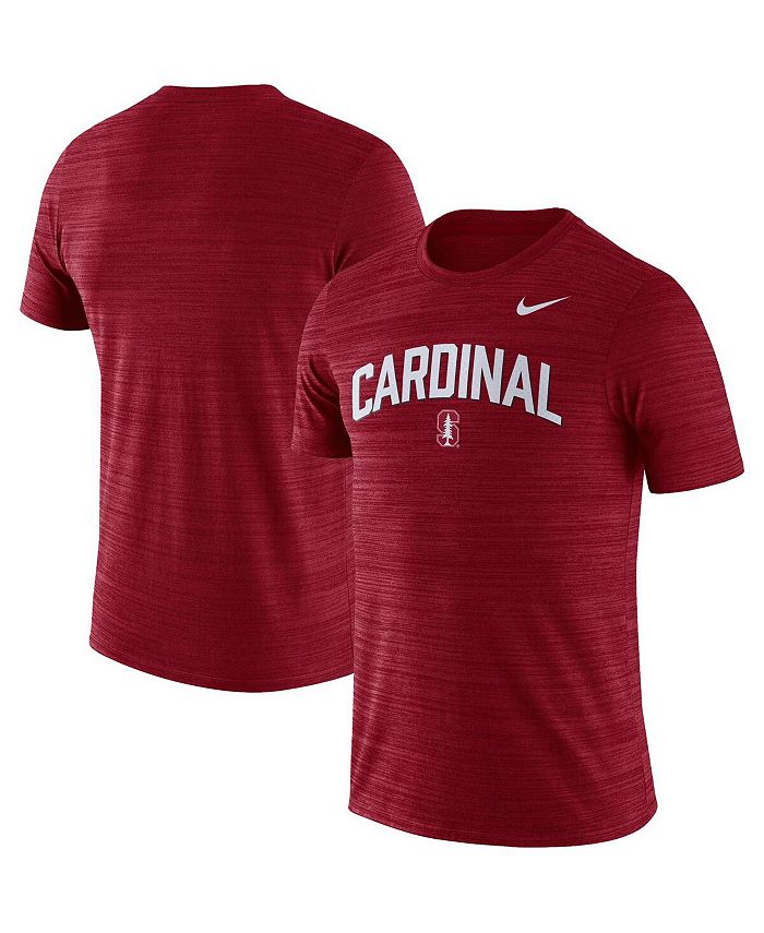 

Мужская футболка Cardinal Stanford Cardinal 2022 Game Day Sideline Velocity Performance Nike, красный