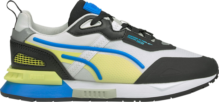 Кроссовки Mirage Tech Jr 'Grey Violet Yellow', белый кроссовки puma mirage tech grey violet yellow серый