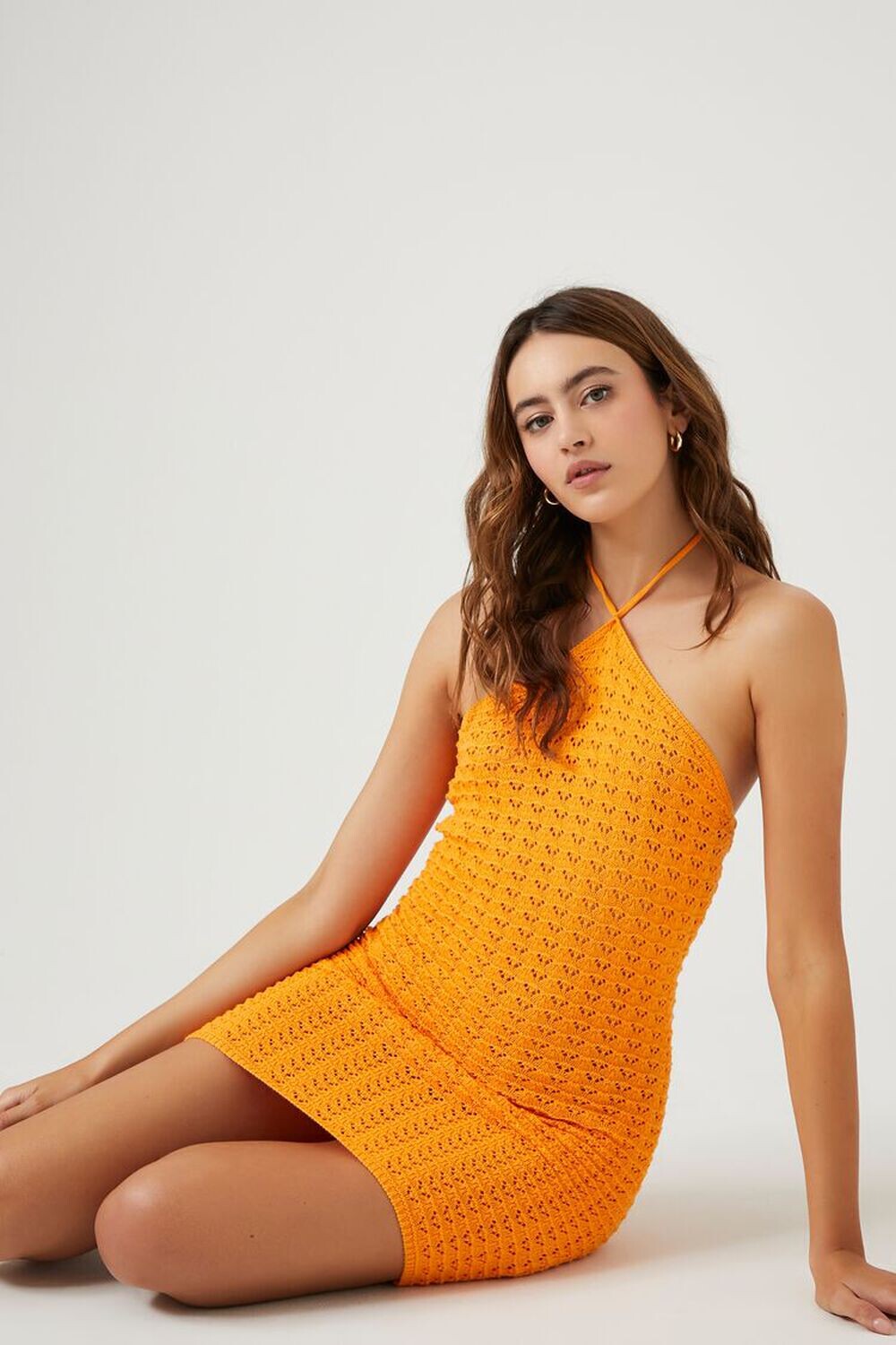 

Мини-платье с бретельками-свитером и бретельками Forever 21