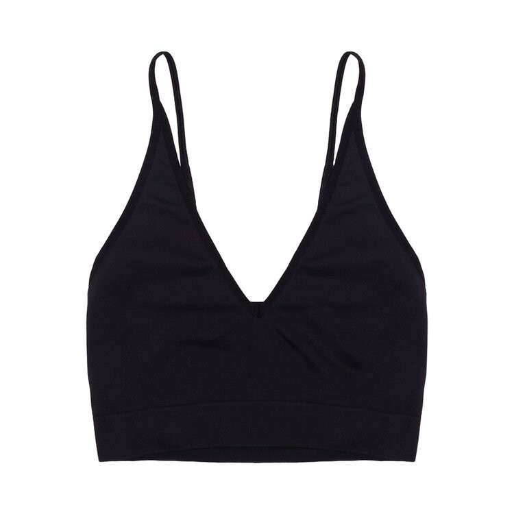 

Топ Rick Owens V Neck Bra Top, черный
