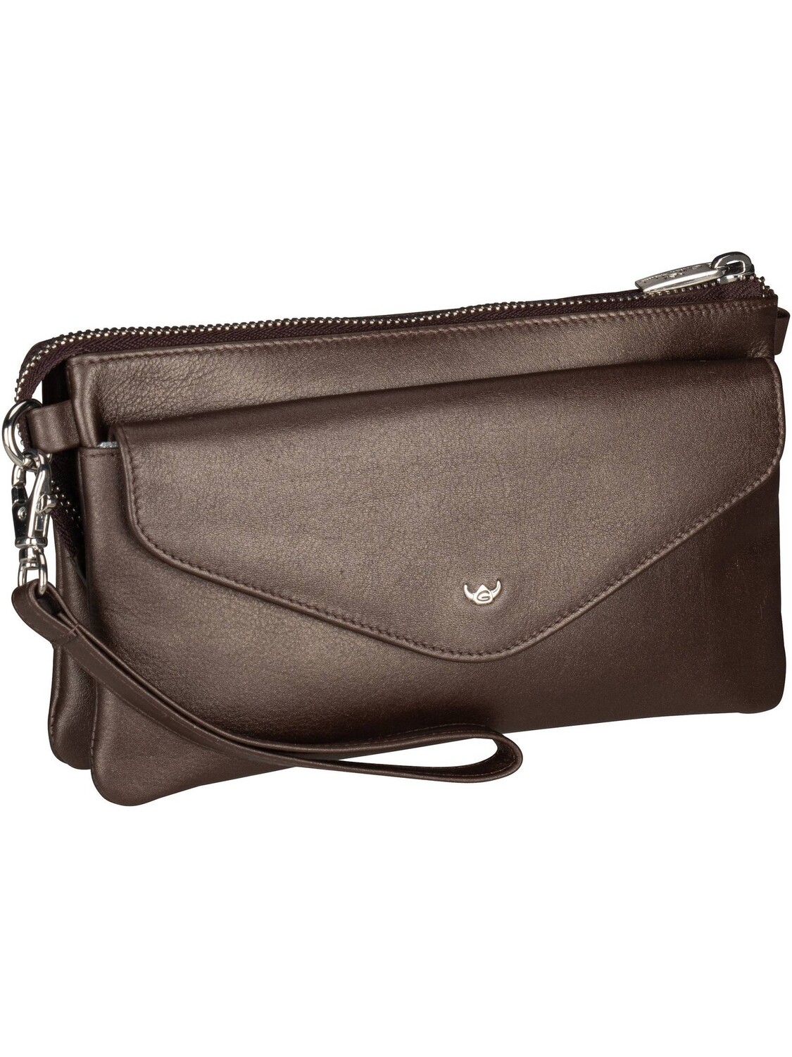 

Клатч Golden Head Abendtasche & Valencia RFID Protect 8217, бронзовый