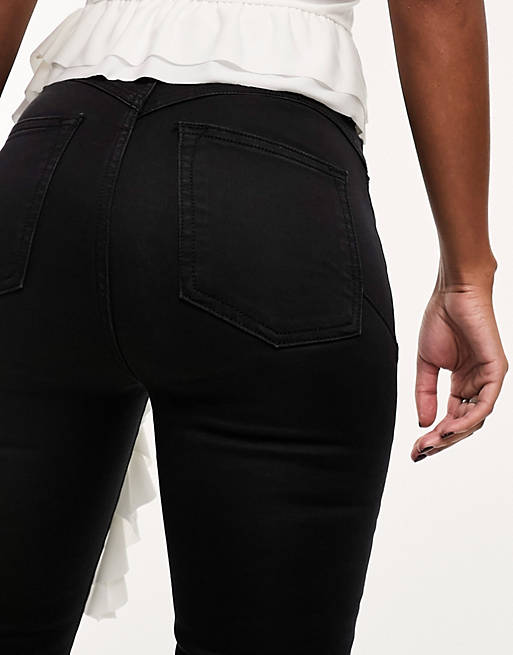 Черные джинсы скинни ASOS DESIGN цена и фото