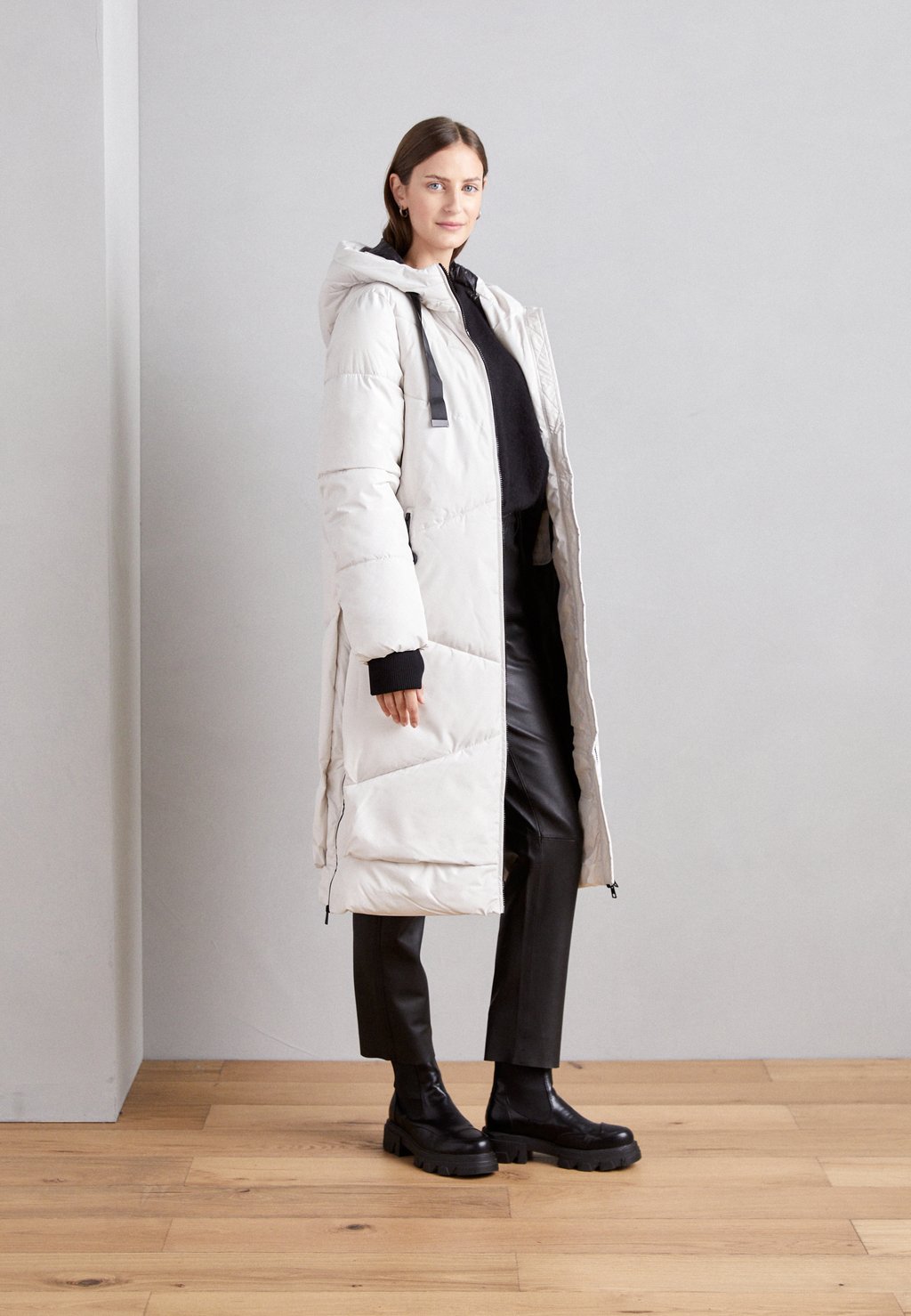 Зимнее пальто PUFFER COAT Esprit, бежевый пальто dixi coat пальто зимнее