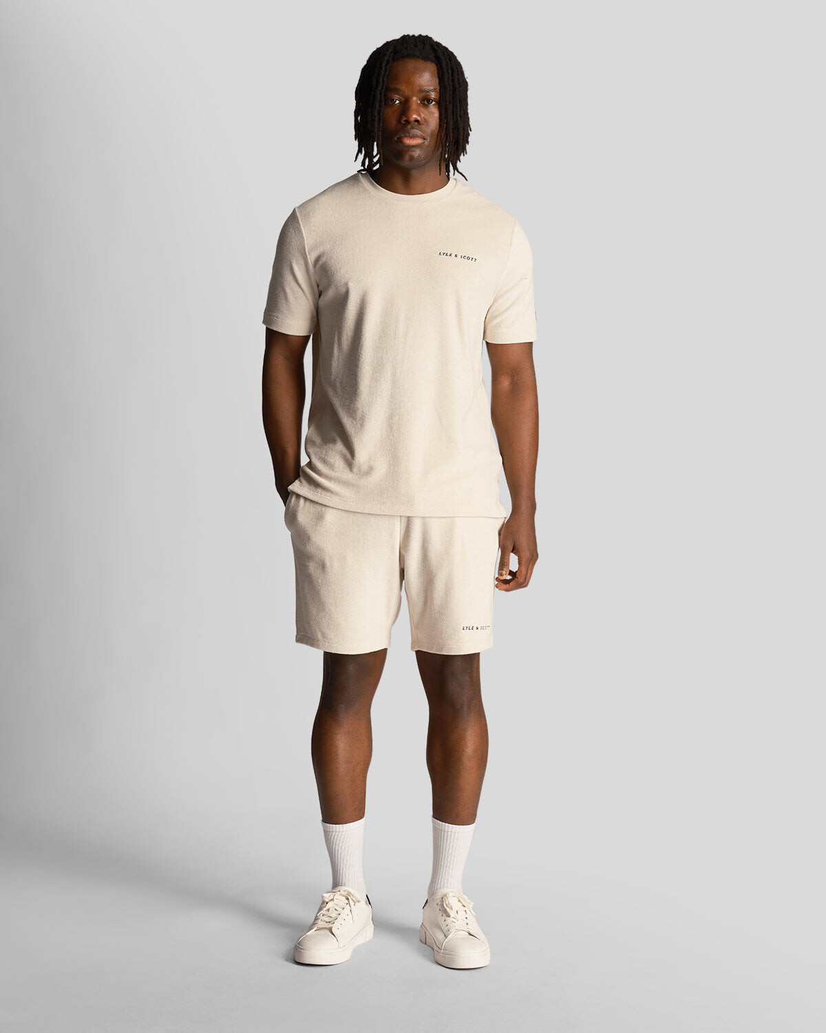 

Шорты-Полотенца в стиле бухта Lyle & Scott, бежевый