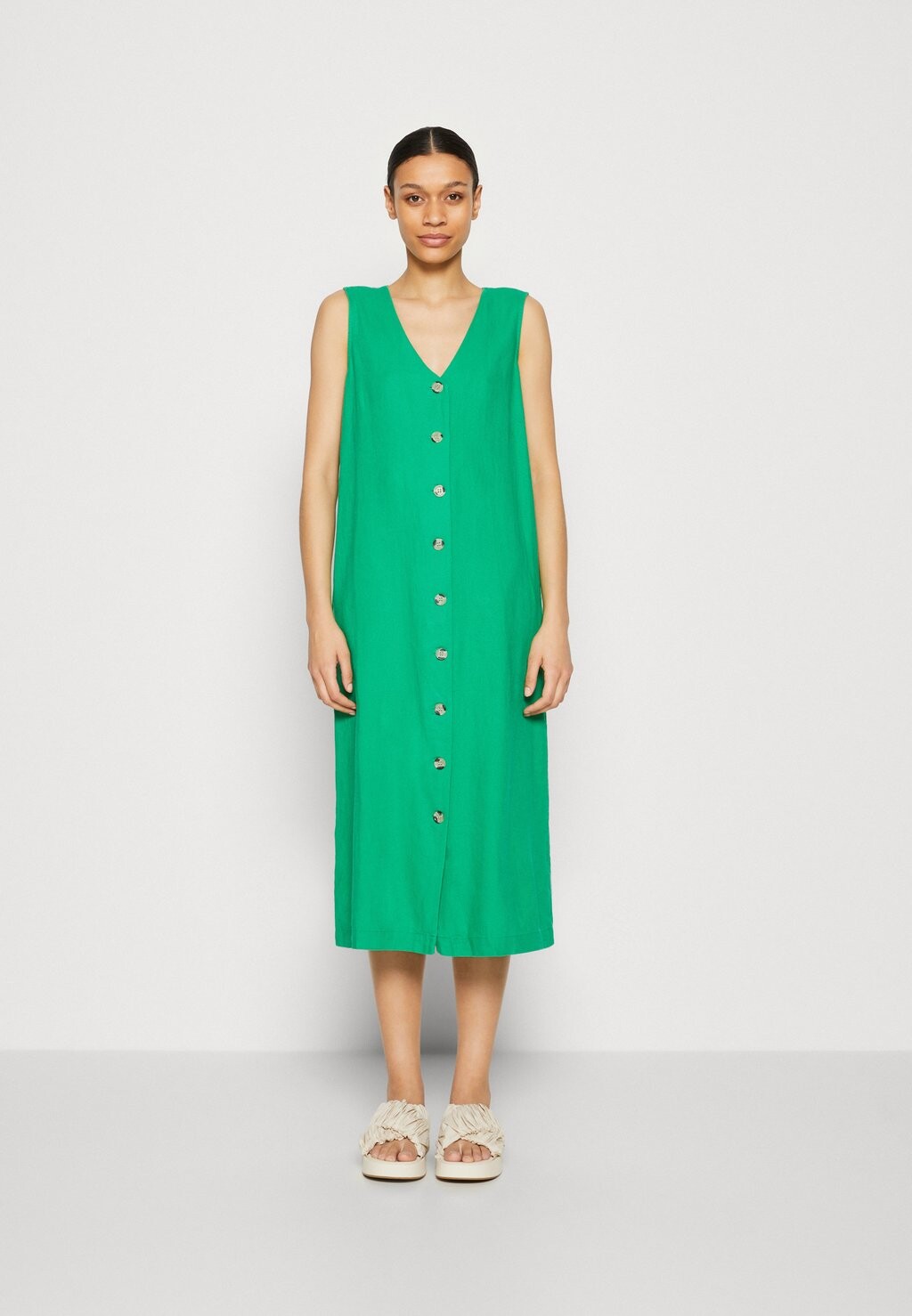 

Платье-рубашка Marks & Spencer, зеленый