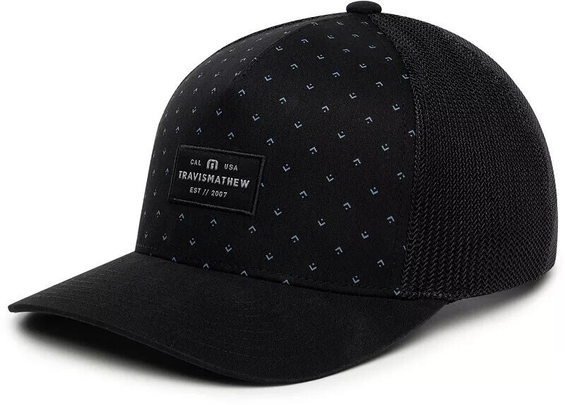

Мужская полная шляпа для гольфа TravisMathew, черный