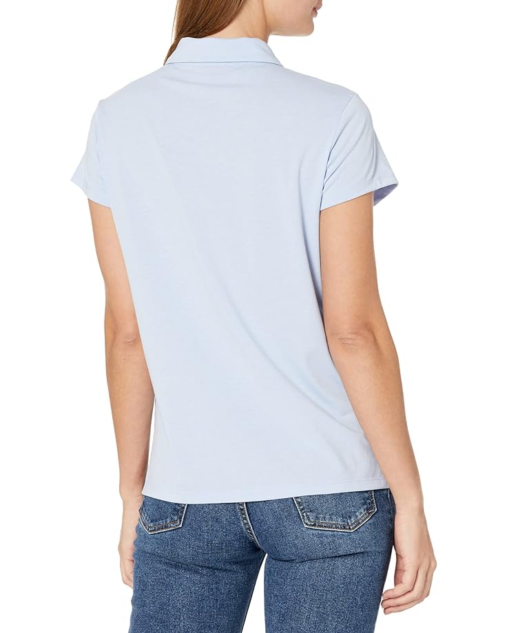 Поло Adidas Go-To Heathered Polo Shirt, цвет Blue Dawn Melange