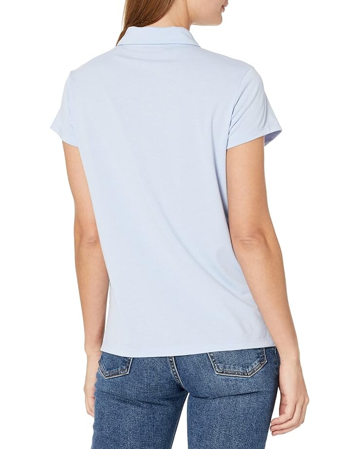 

Поло Adidas Go-To Heathered Polo Shirt, цвет Blue Dawn Melange