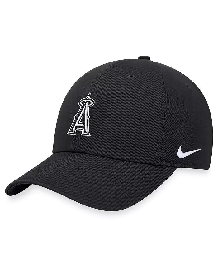 

Мужская черная регулируемая шляпа Los Angeles Angels Club Nike, черный