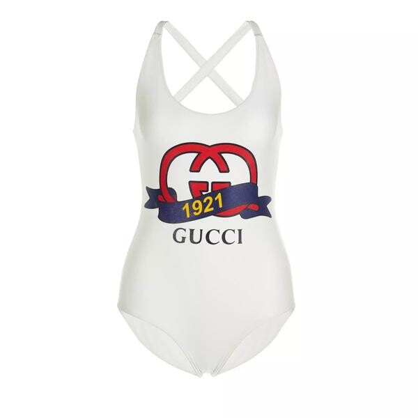 

Купальник gucci print weiß Gucci, белый