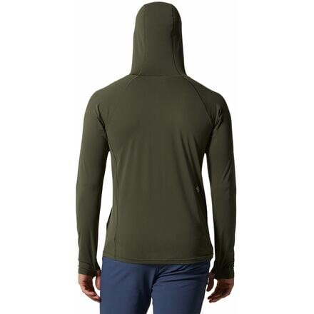 

Толстовка Mountain Stretch мужская Mountain Hardwear, цвет Surplus Green