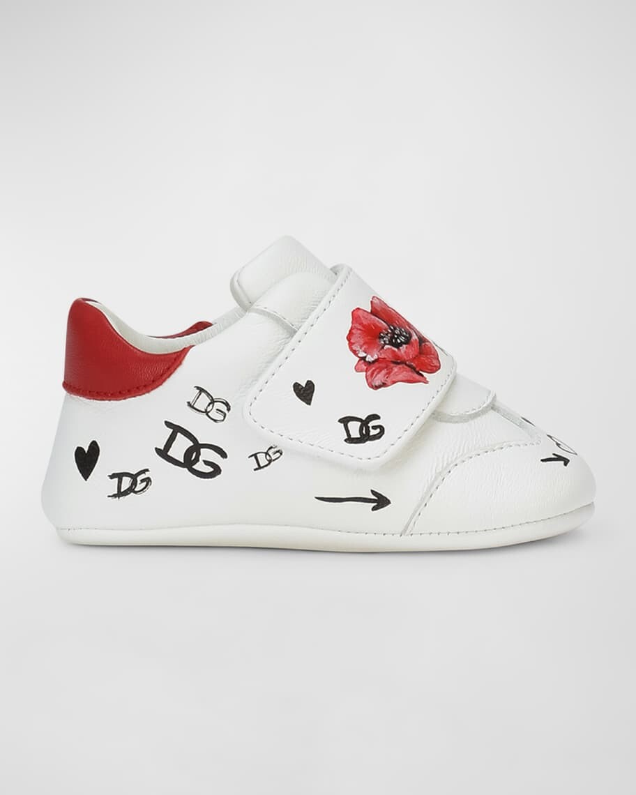 

Кроссовки Pre-Walker Poppy Logo Graffiti для девочки, для малышей Dolce&Gabbana