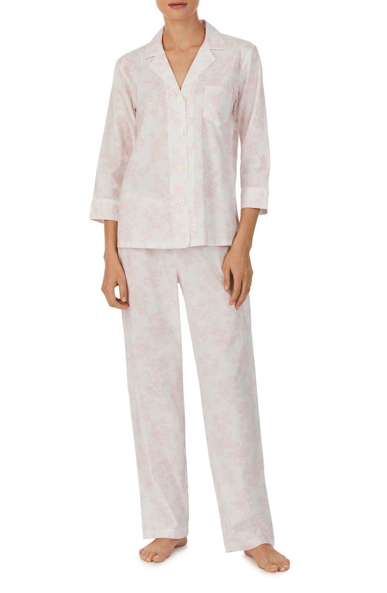 

Хлопковая пижама LAUREN RALPH LAUREN