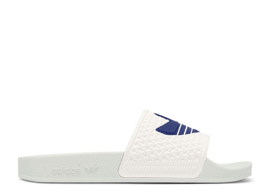 

Кроссовки adidas Mark Gonzales X Shmoofoil Slide, цвет White Royal Blue