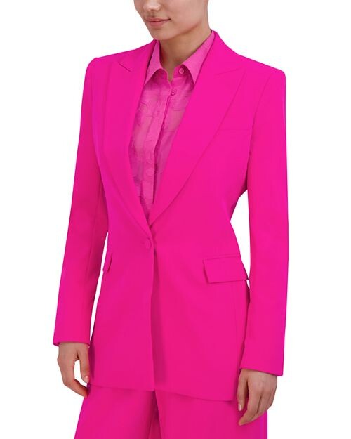 

Блейзер с пиковыми лацканами BCBGMAXAZRIA, цвет Pink