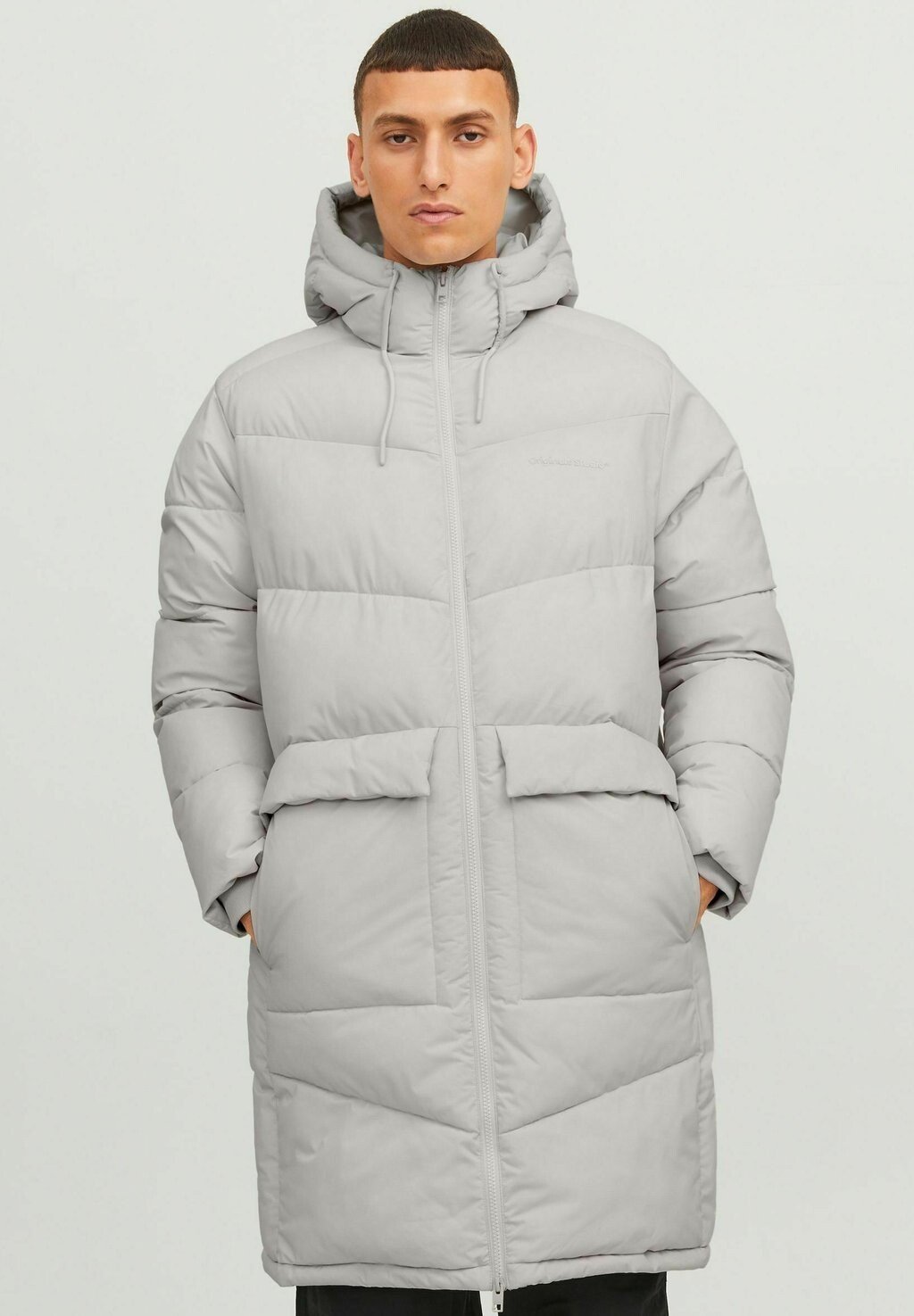 

Зимнее пальто JORVESTERBRO LONG PUFFER Jack & Jones, лунный луч