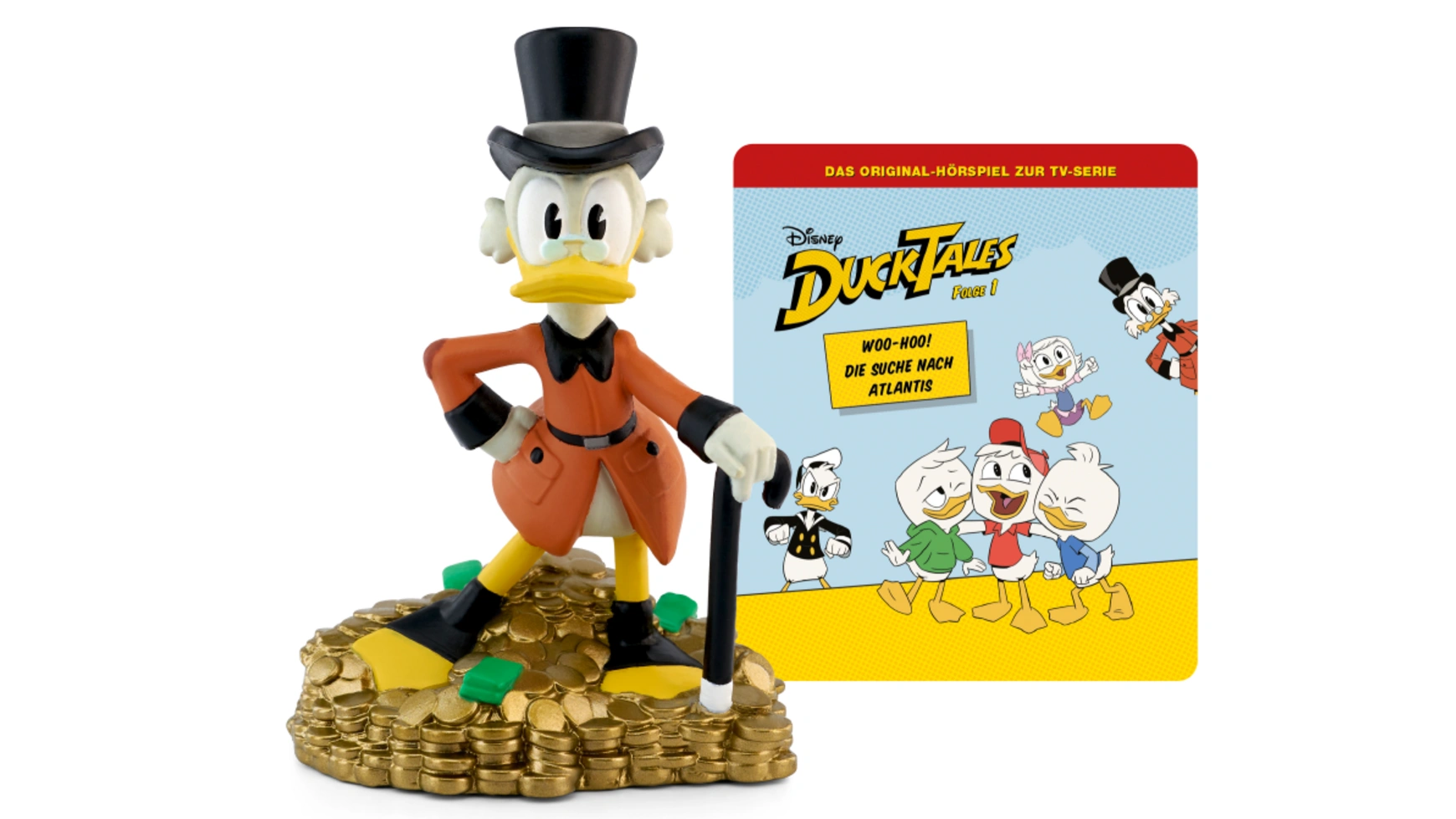 

Фигура слушателя для toniebox: disney ducktales: woohoo! / в поисках атлантиды Tonies