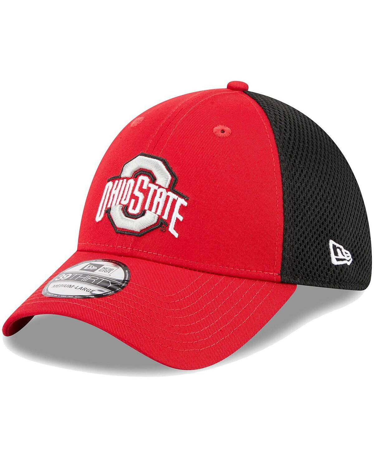 

Мужская шапка Scarlet Ohio State Buckeyes Evergreen Neo 39THIRTY Flex New Era