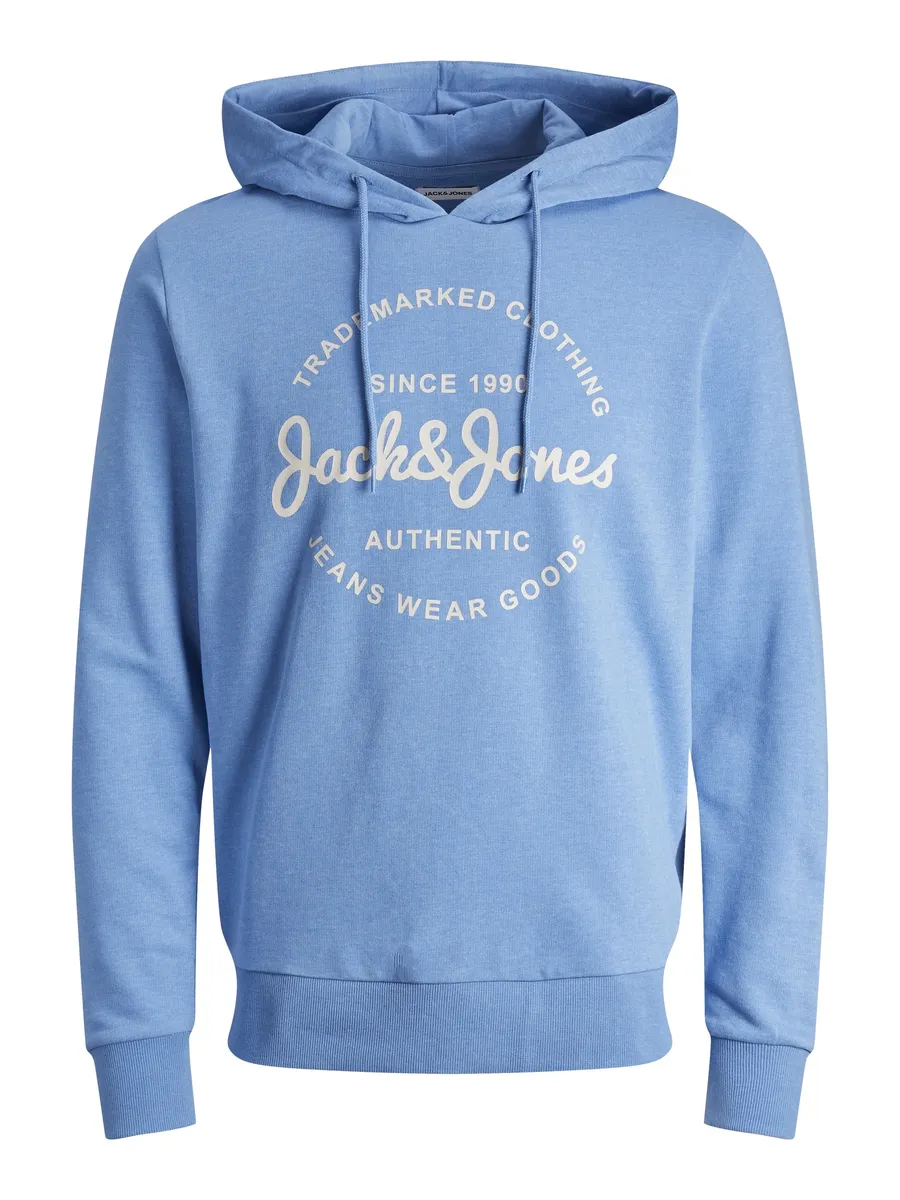 

Толстовка Jack & Jones "JJFOREST SWEAT HOOD", цвет Pacific Coast