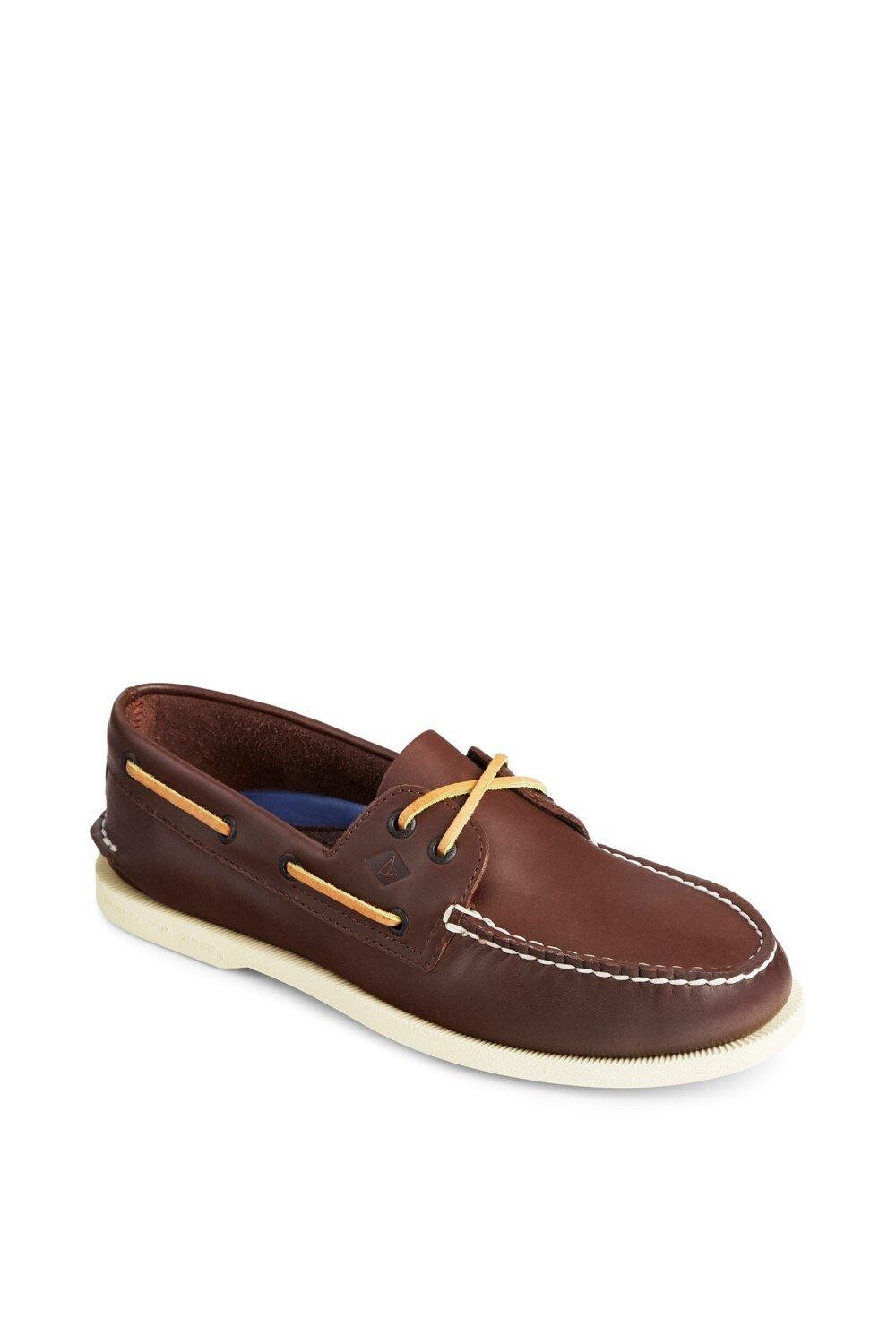 

Настоящая оригинальная кожаная обувь Sperry, коричневый