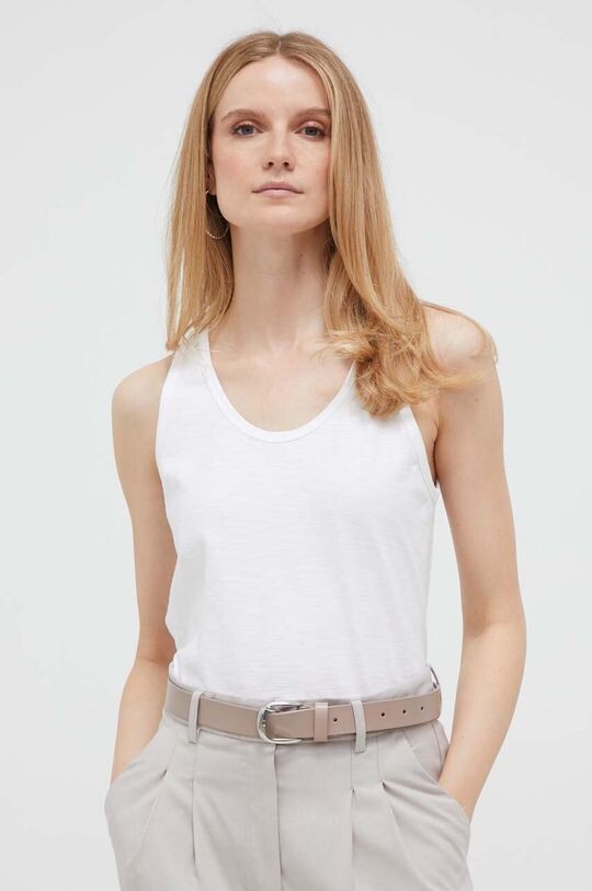 

Хлопковый топ United Colors of Benetton, белый