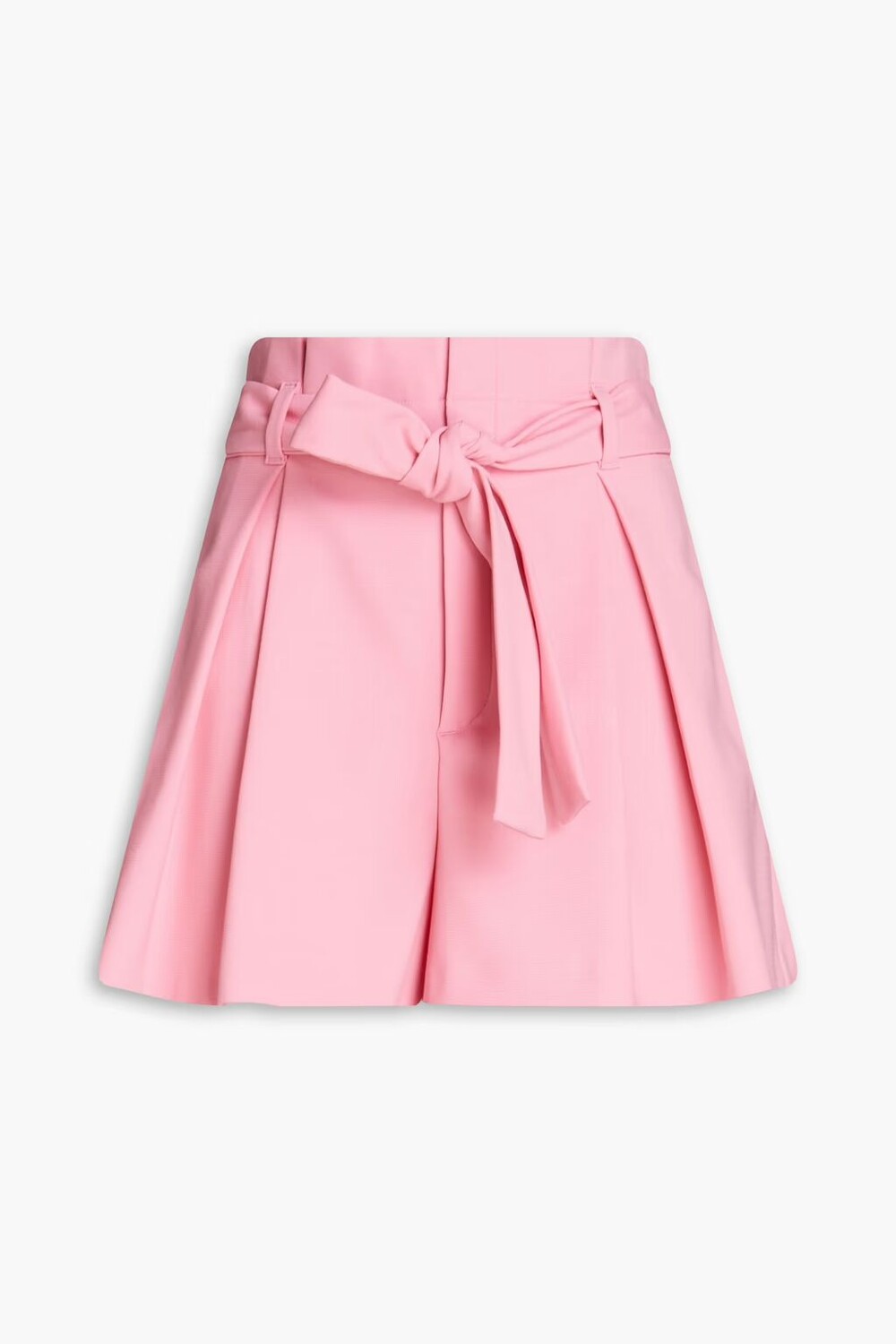 

Плиссированные шорты из кади Redvalentino, цвет Bubblegum