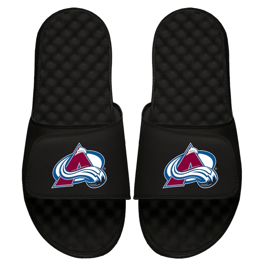 

Шлепанцы ISlide Colorado Avalanche, черный