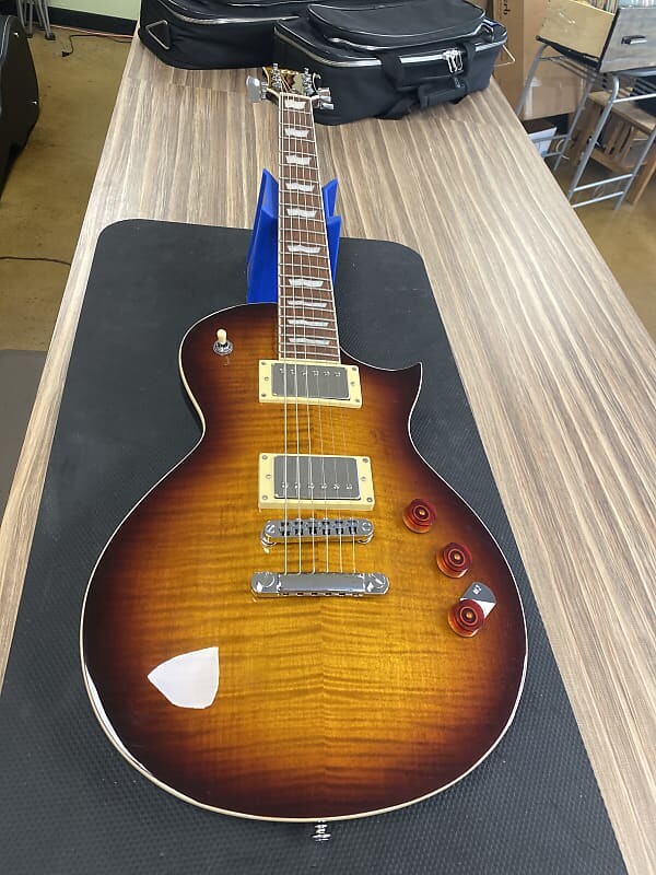 

Электрогитара ESP LTD EC-256 FM with Jatoba Fretboard 2023 - Dark Brown Sunburst