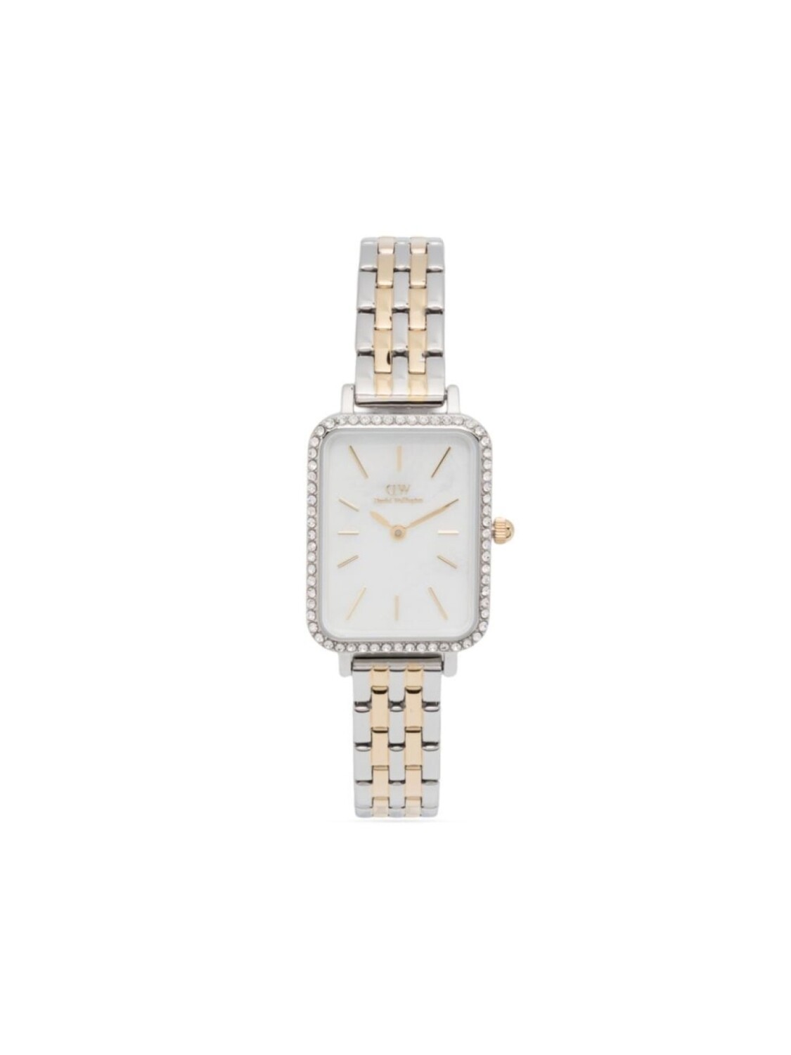 

Наручные часы Quadro 5-Link 26 мм Daniel Wellington, белый
