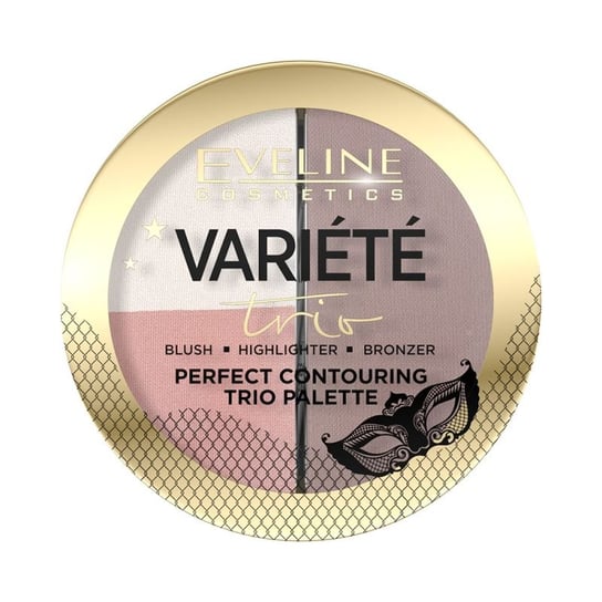 палетка eveline палетка для контуринга variete Палетка для контуринга лица, 01 Light, 10G Eveline Cosmetics Variete