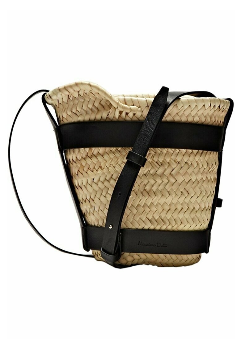 

Сумка для покупок MINI BASKET DETACHABLE Massimo Dutti, черный