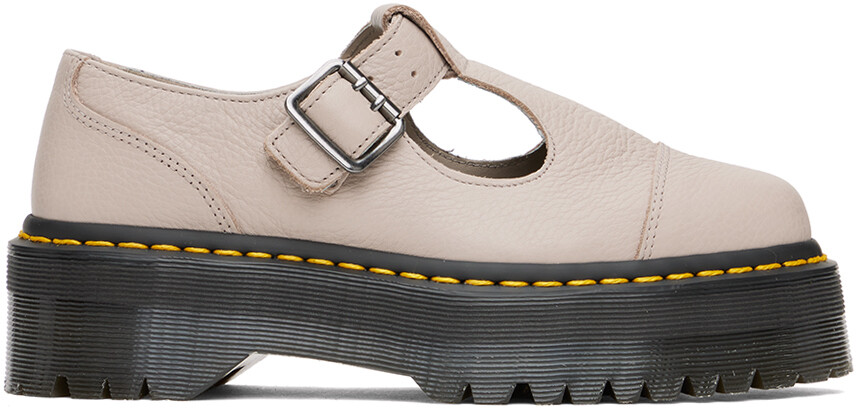 

Оксфорды Dr. Martens Taupe Bethan