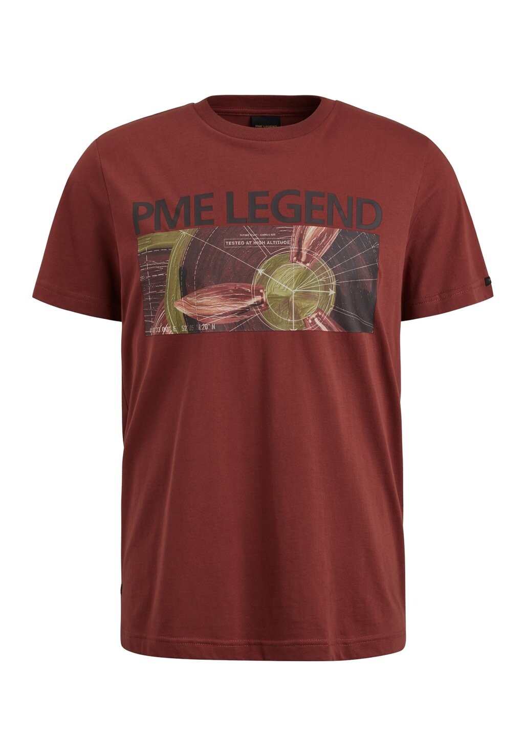 

Футболка с принтом PME Legend, цвет spiced apple