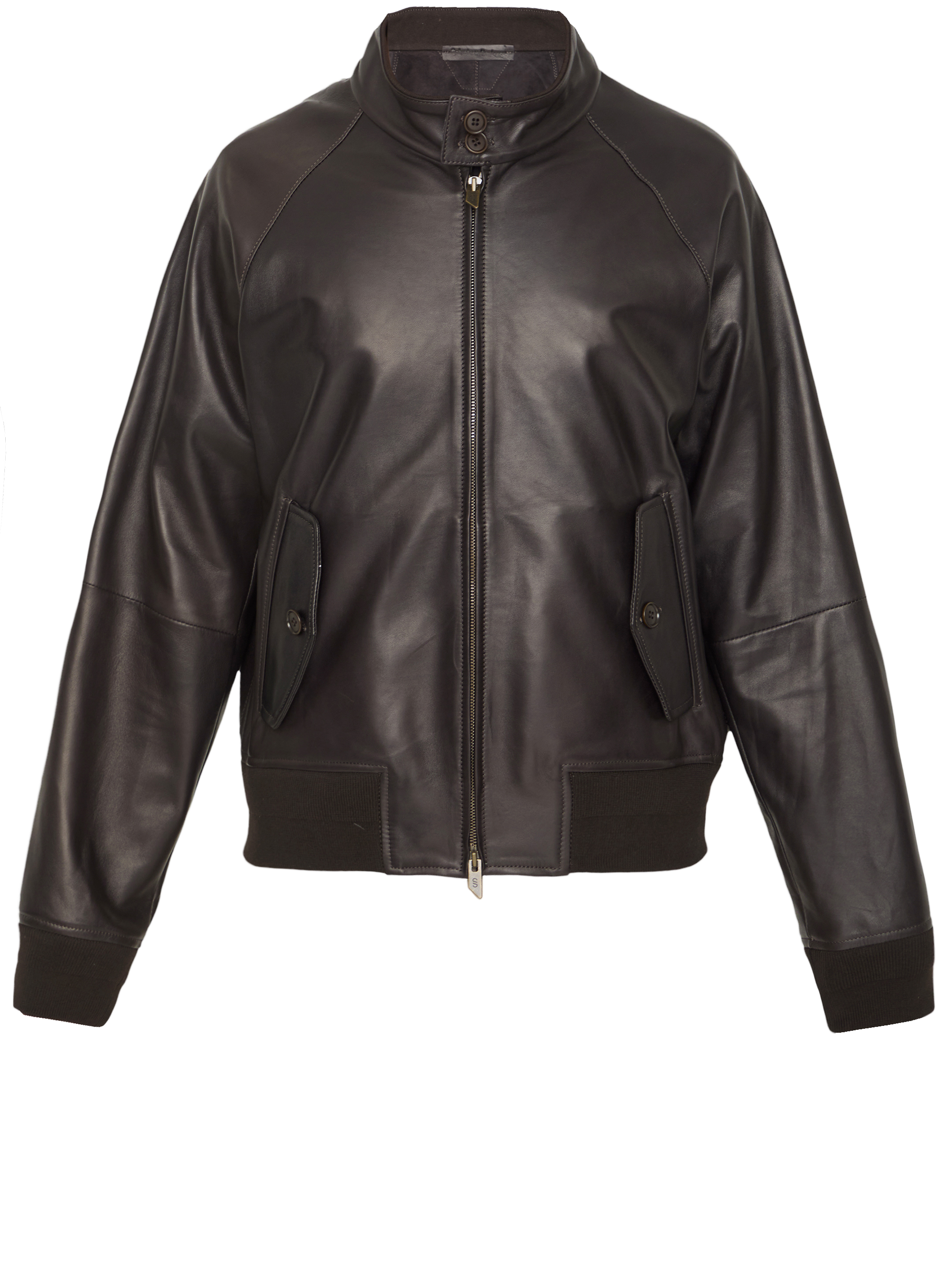 Куртка Salvatore Santoro Leather, коричневый кожаная обложка на загранпаспорт коричневая