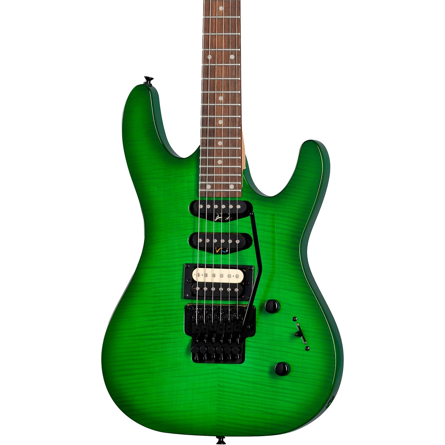 

Kramer Striker Фигурированная электрогитара HSS Floyd Rose Wild Ivy