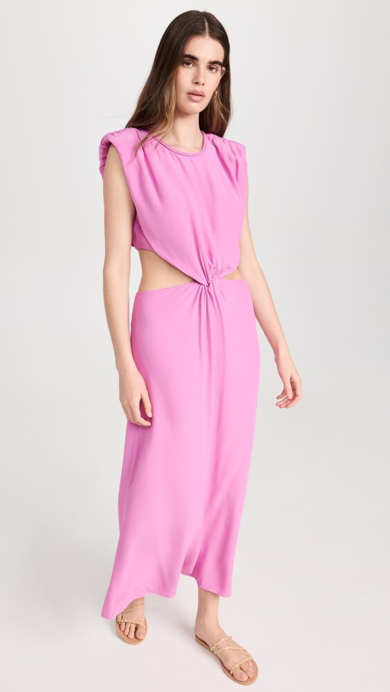 

Платье миди Scotch & Soda Draped Structured Shoulder