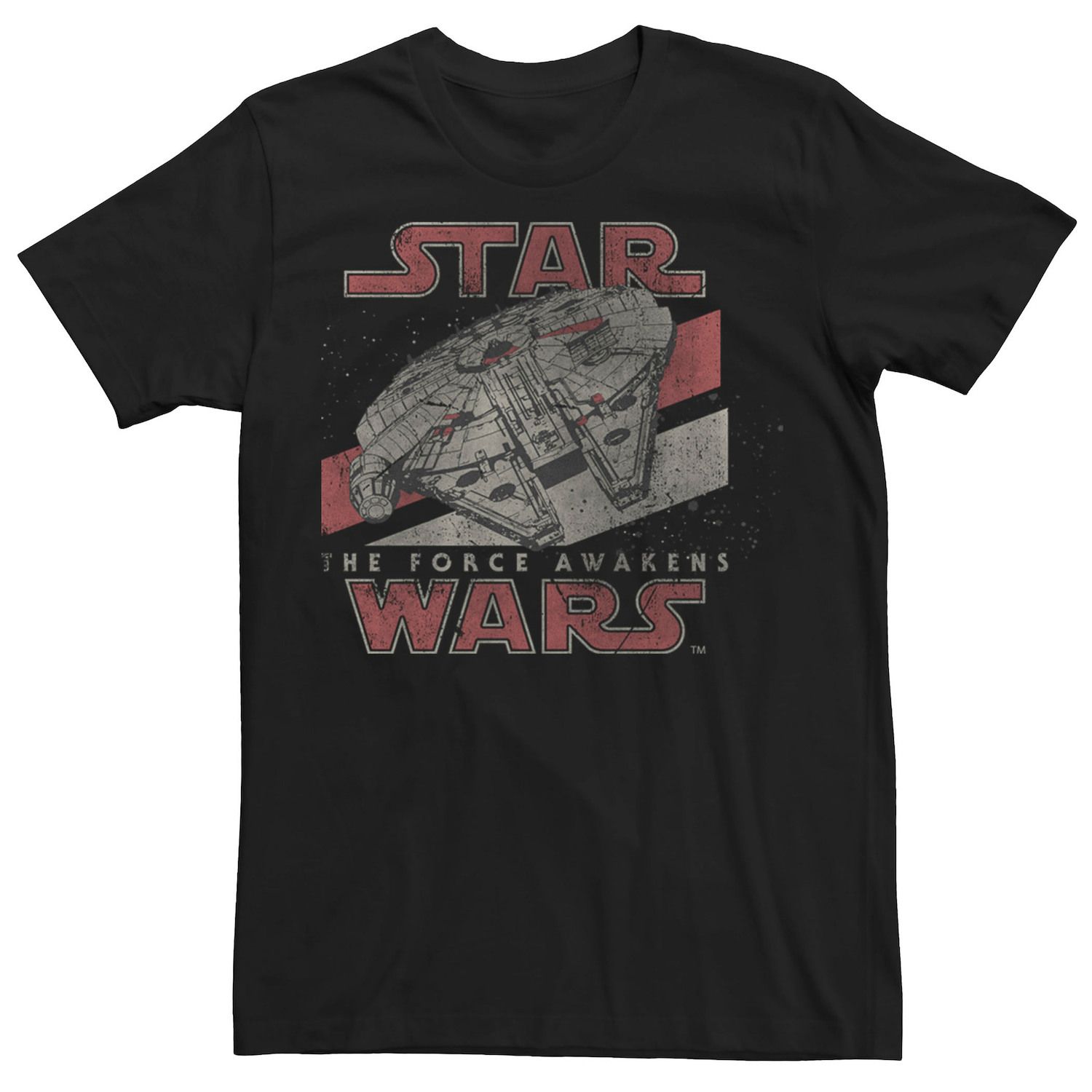 Мужская футболка «Звездные войны: Пробуждение силы» «Тысячелетний сокол» Licensed Character звездные войны пробуждение силы dvd