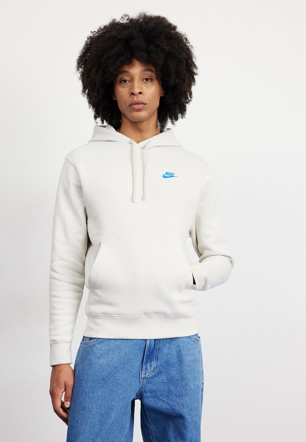 

Толстовка Club Hoodie Nike, цвет light bone