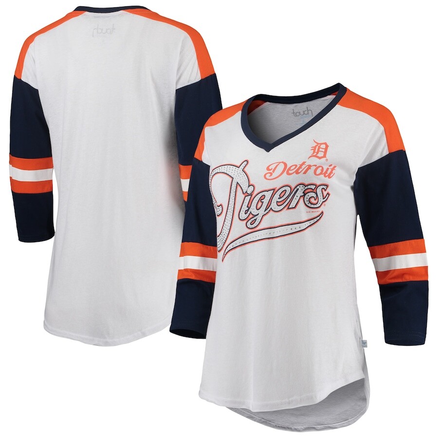 

Футболка с длинным рукавом Touch Detroit Tigers, белый